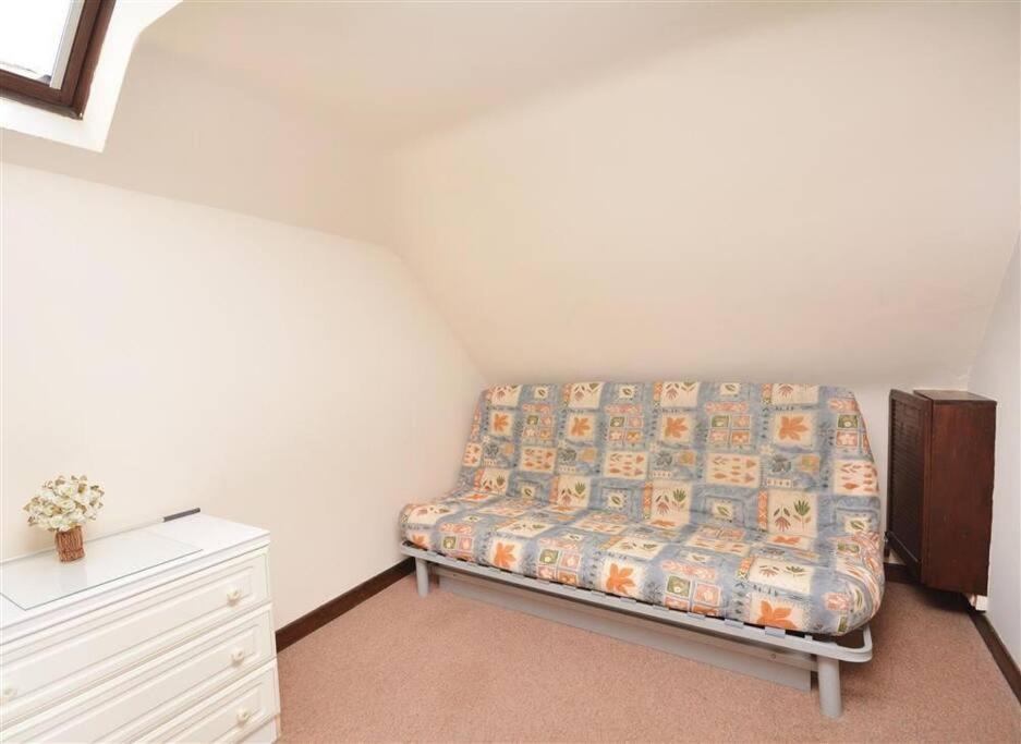 Direct Beach Access! Top Floor Apartment Perranporth Exterior foto